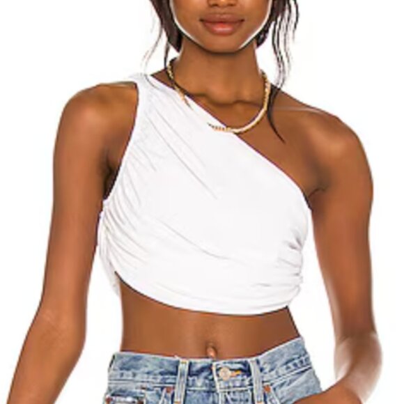 Norma Kamali One Shoulder Top - Picture 1 of 2